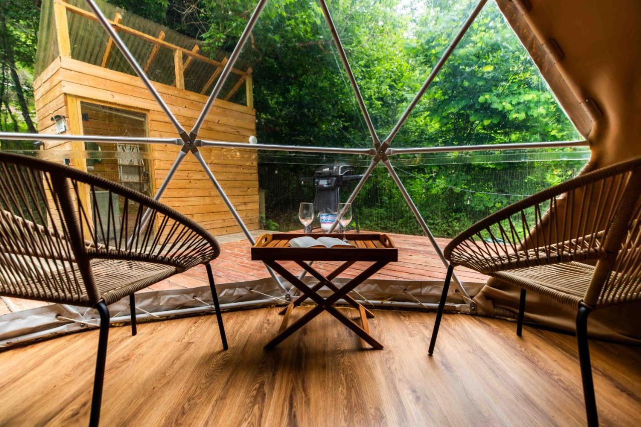 Solace Glamping 2 Sevierville Buitenkant foto